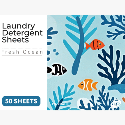 CUBEFLOW 100 load deep cleaning laundry sheets, moisture-proof, fragrance-retaining